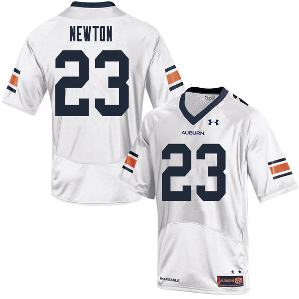 Auburn Tigers Men's Caylin Newton #23 White Under Armour Stitched College 2020 NCAA Authentic Football Jersey CVH3874SH